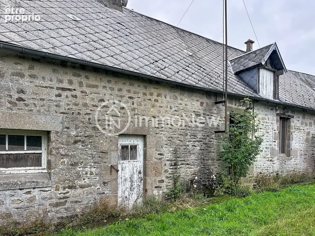Maison a renover 100 m2 sur terrain 3300 m2 au fond d un chemin - photo 1