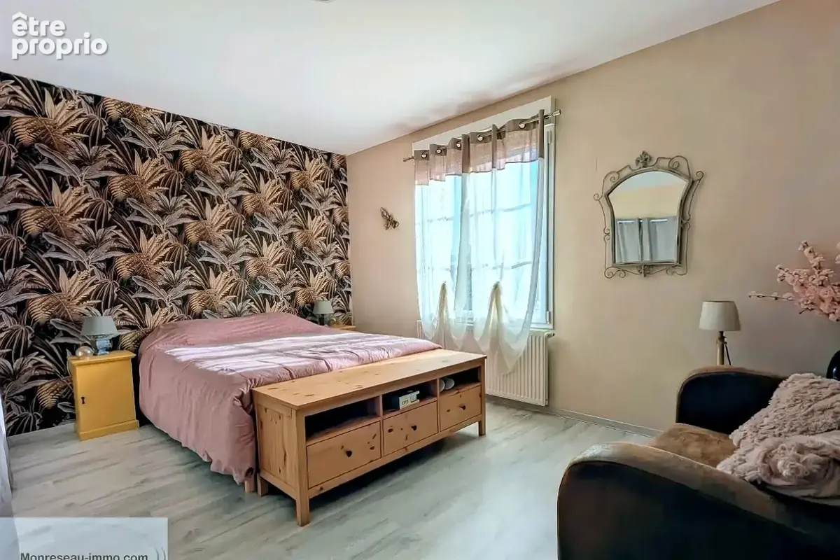 10 min Chalon-sur-Saône, villa familiale 259 m², climatisée, piscine, 5 chambres. Secteur sud chalonnais, cadre campagne. - photo 10
