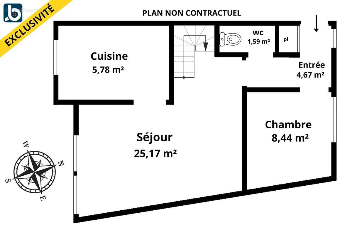 Appartement à EZANVILLE