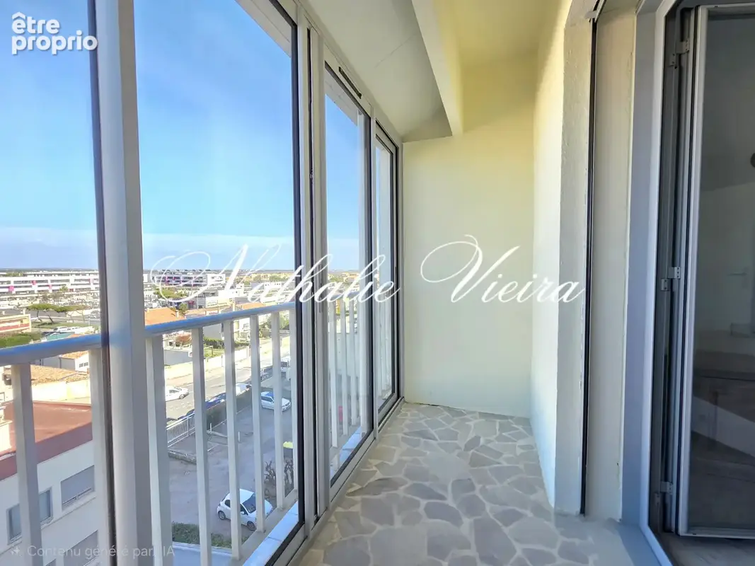 T3 traversant   dernier etage   vue mer - photo 9