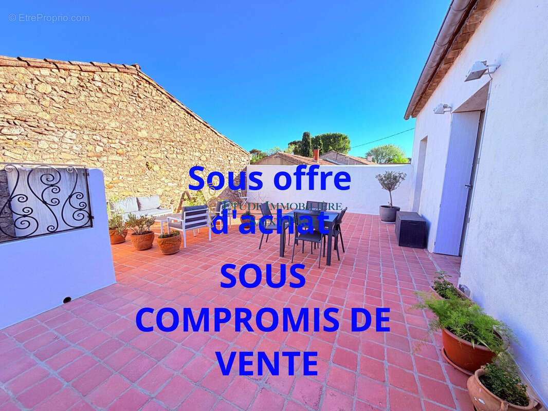 Maison à GIGNAC