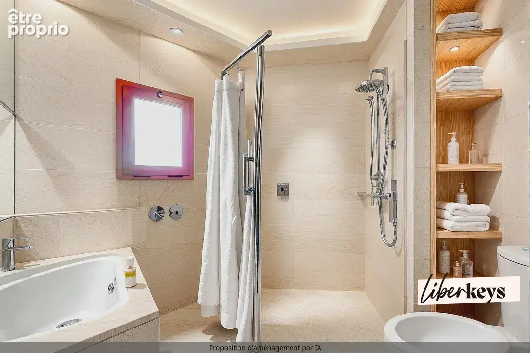 T3  61,54 m² - Sans travaux - avec box, balcon et locataire en place – 6,99 % brut - Villepinte Les Merisiers - photo 6