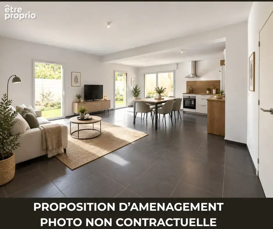 T4 en rez-de-jardin avec terrasse et jardin   Confort et prestations de qualitél - photo 3