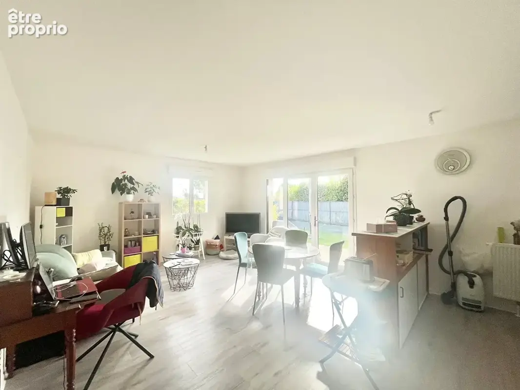 A VENDRE appartement Biéville Beuville 3 pièce(s) de 67,73 m² - vendu libre - belle orientation - jardin - terrasse - parkings - photo 5