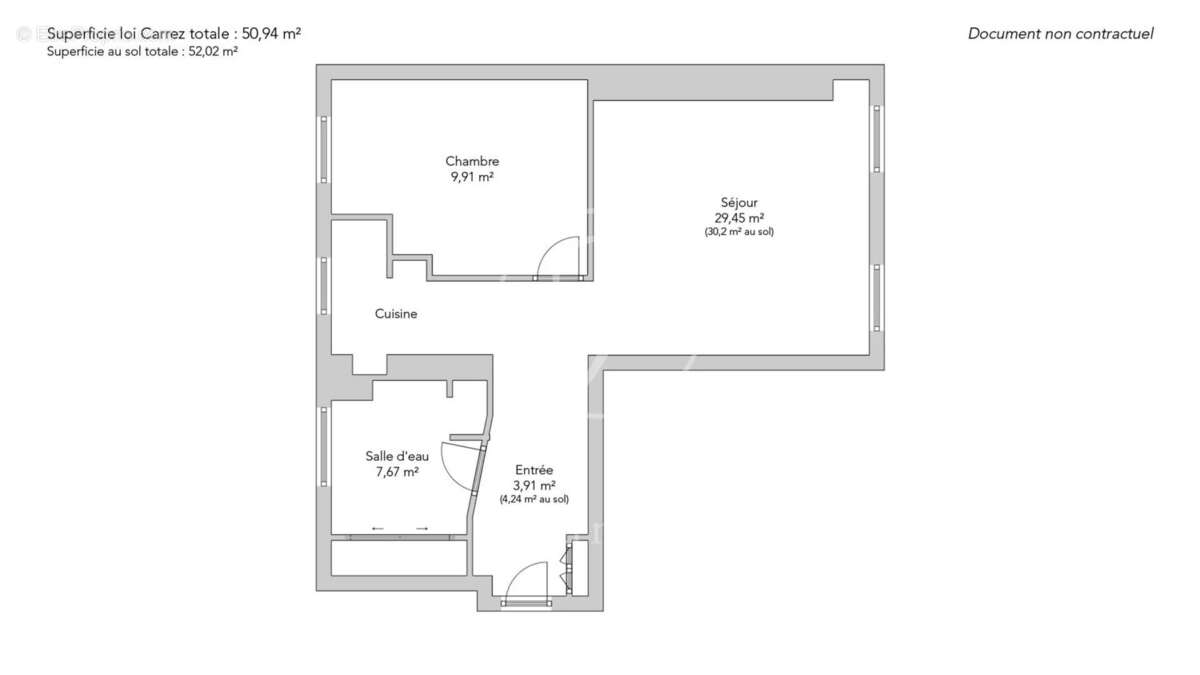 Appartement à PARIS-2E