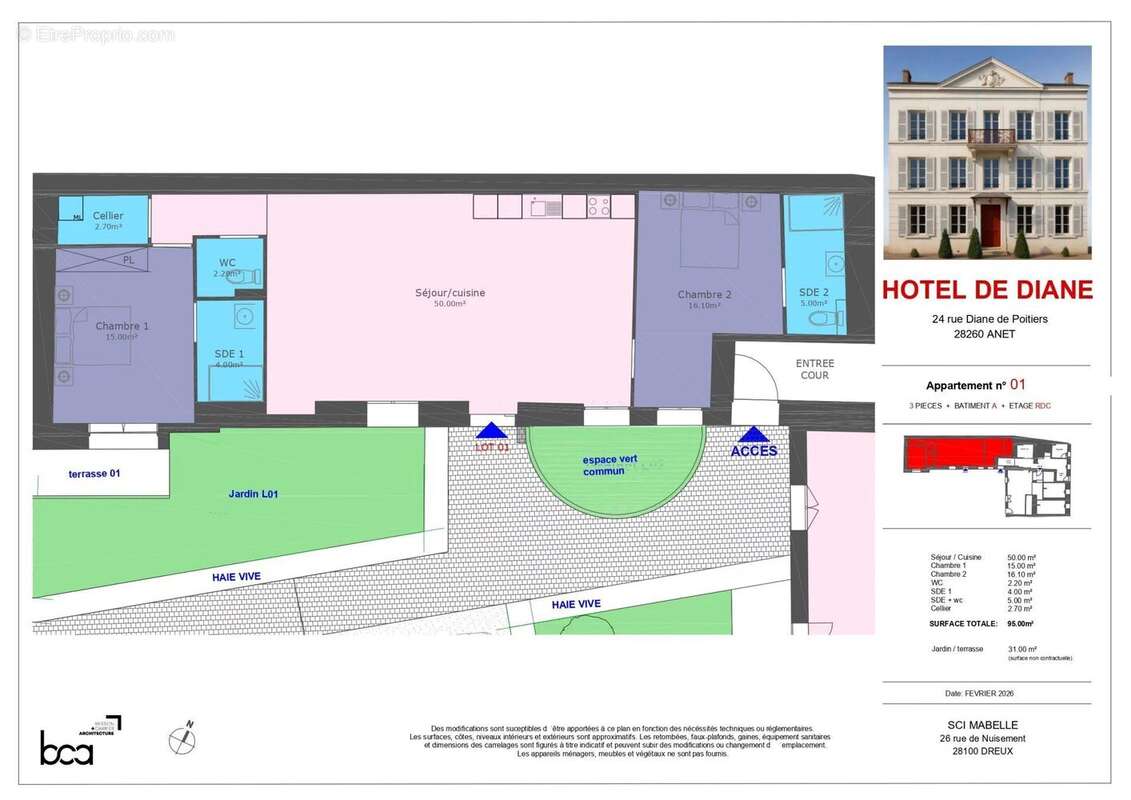 Appartement à ANET