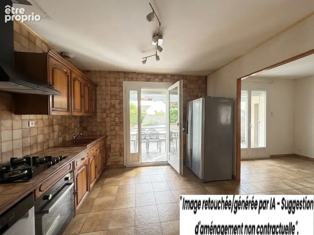 Maison T6 de 114 M2 avec garage, abri voiture, Piscine et terrain de 755 M2 - photo 7