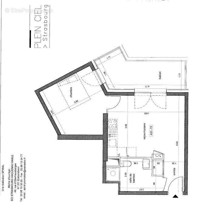 Appartement à STRASBOURG