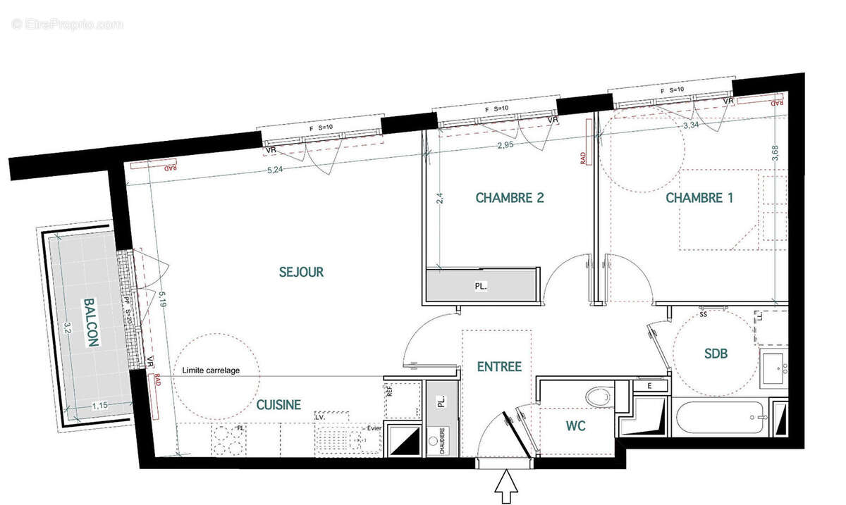 Appartement à FONTENAY-SOUS-BOIS