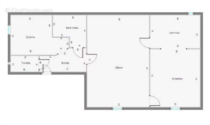 Appartement à PARIS-17E