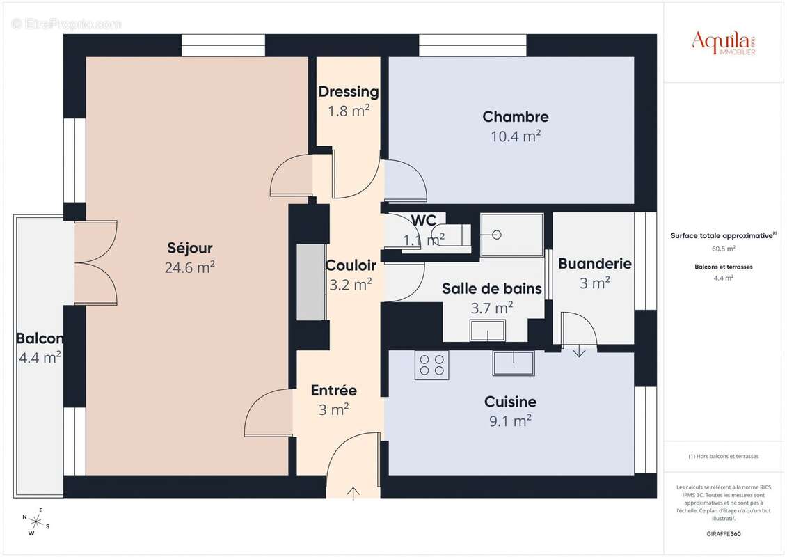Appartement à VILLEURBANNE