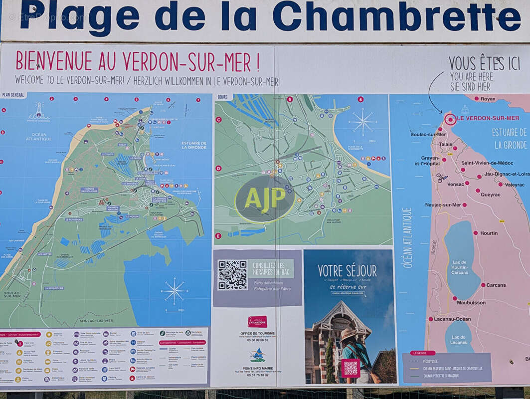 Terrain à LE VERDON-SUR-MER