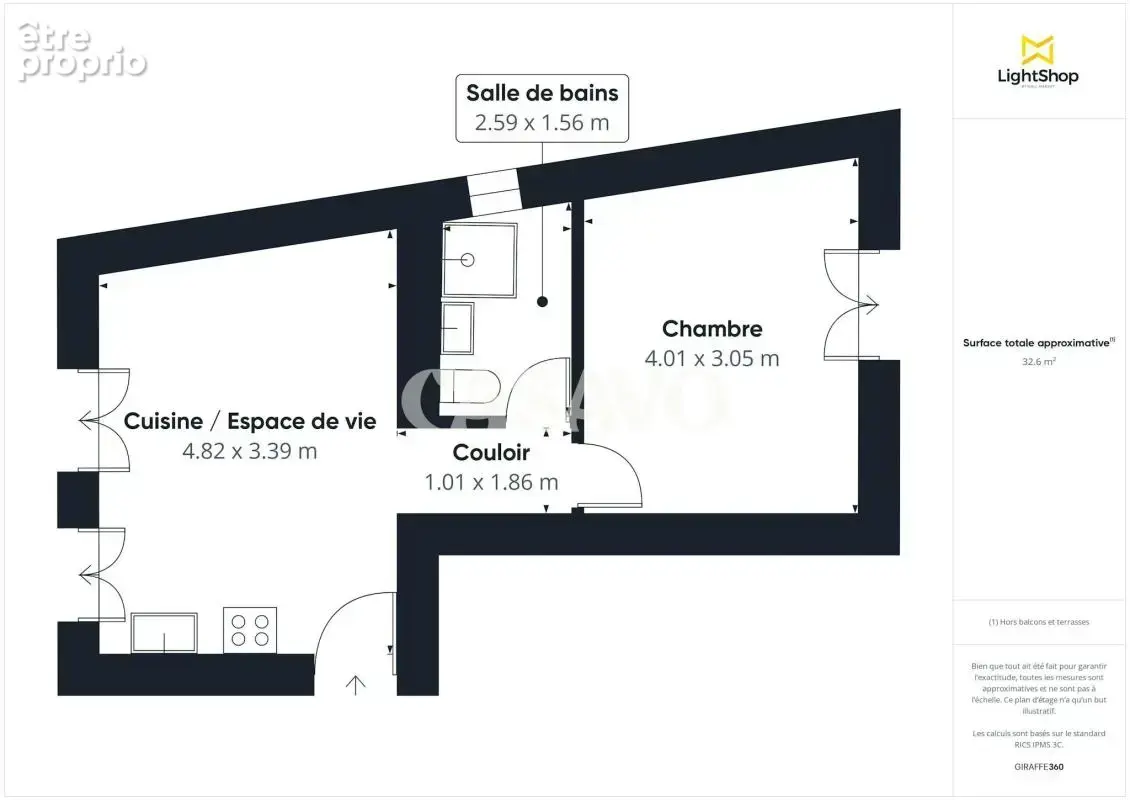 Vente Appartement 2 pièces de 35m² - 93430 Villetaneuse - photo 5