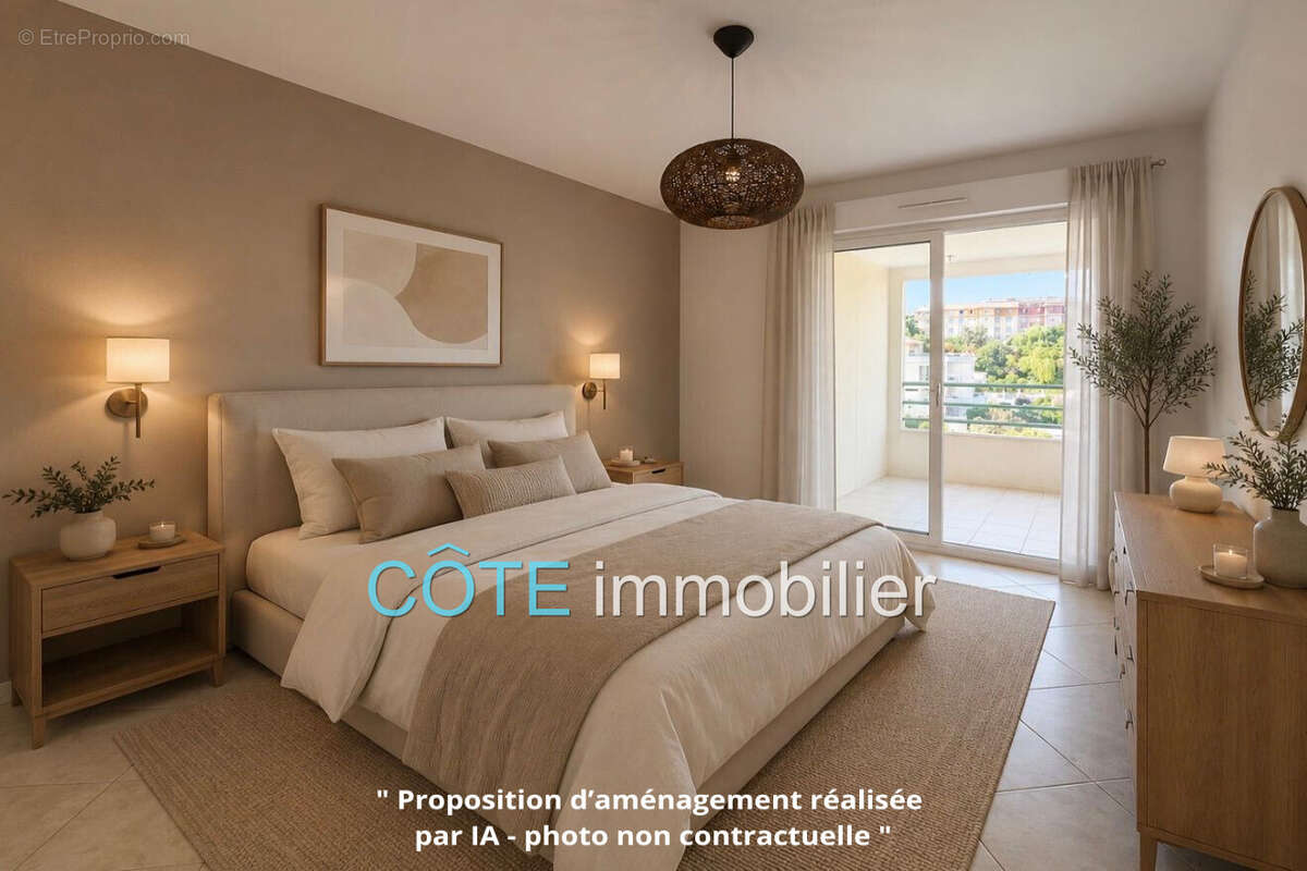 Appartement 53 m² à Antibes  - photo 9