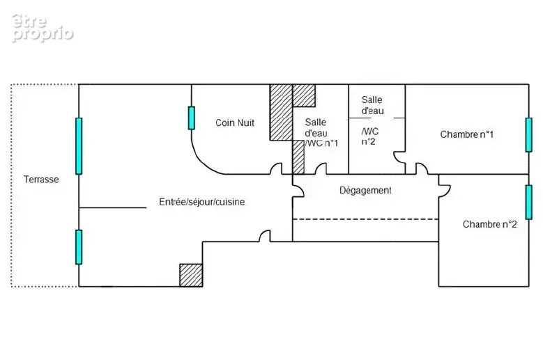 NICE Mont Boron / Col Villefranche : Appartement 3 Pieces 81m2 Terrasse Vue Panoramique Cave option Parking - photo 8