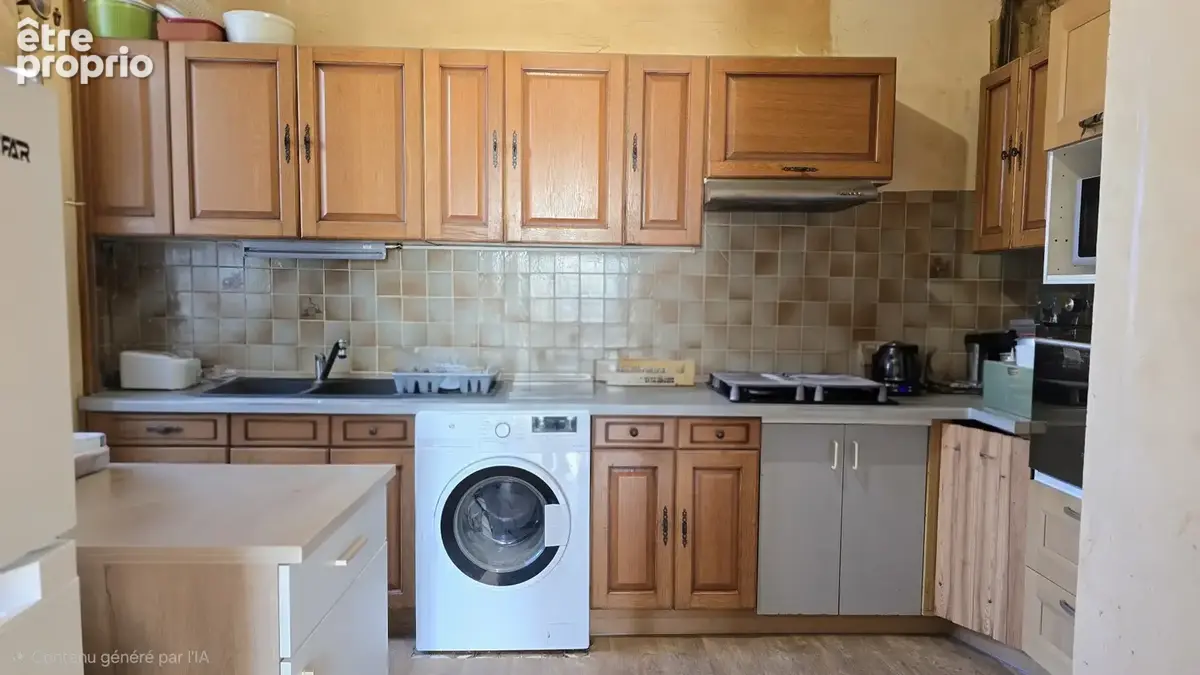 Vente occupee sans rente - maison de village de 83m2  avec jardin garage et cave - photo 6