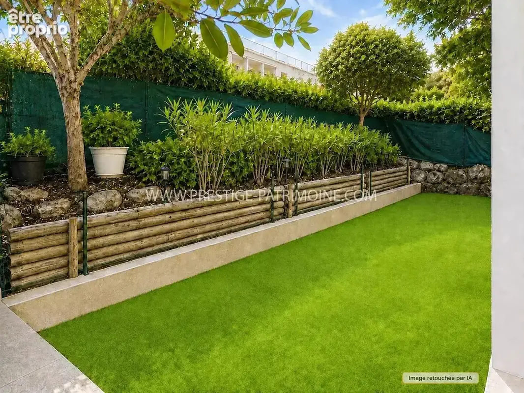 Cannes grand parc - rez de jardin - photo 4