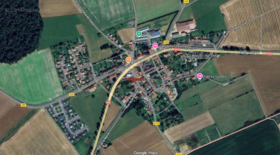 Terrain à TELLANCOURT