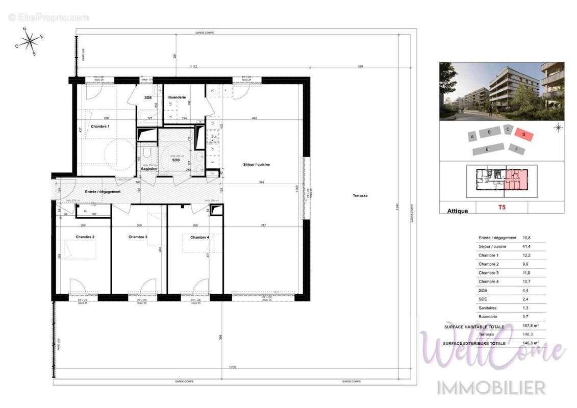 Appartement à COGNIN