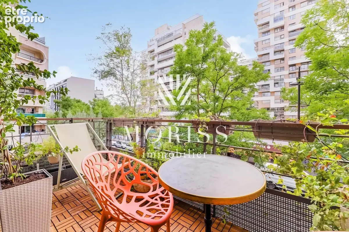 Paris 19e - 3 chambres - terrasse - parking - photo 8