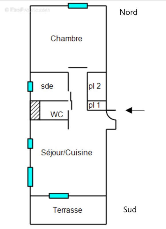 Appartement à SAUSSET-LES-PINS