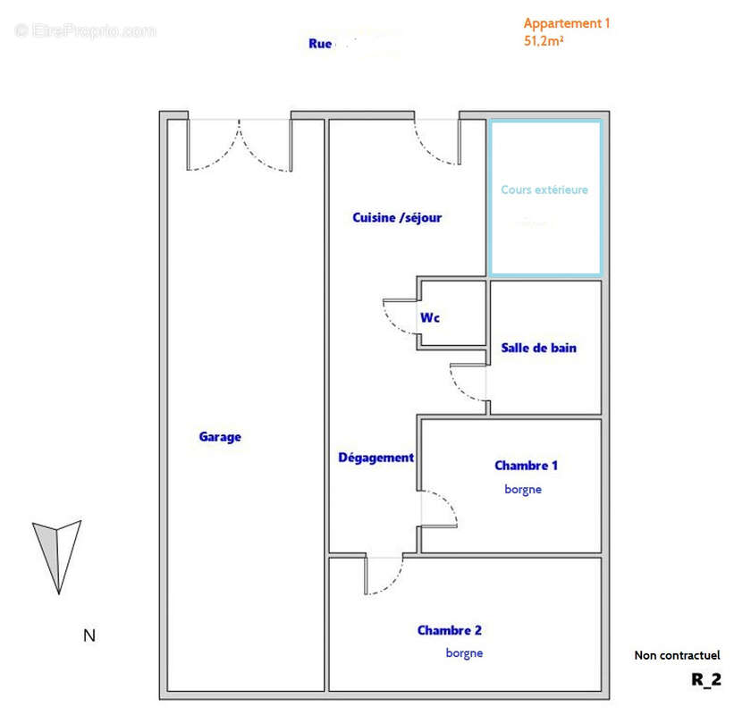 Appartement à COMPEYRE