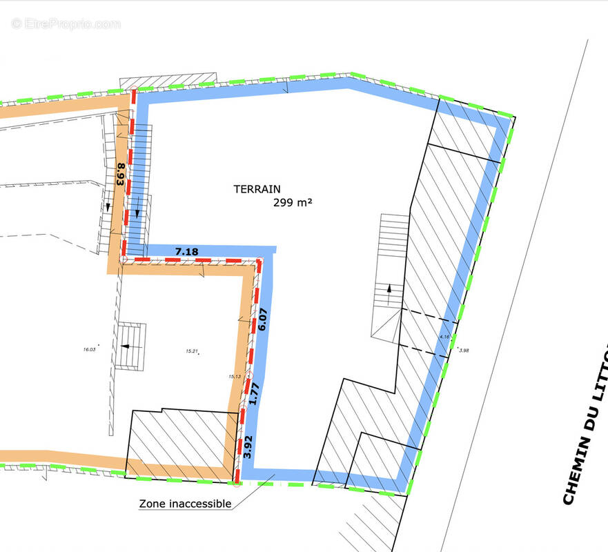 Terrain à MARSEILLE-16E