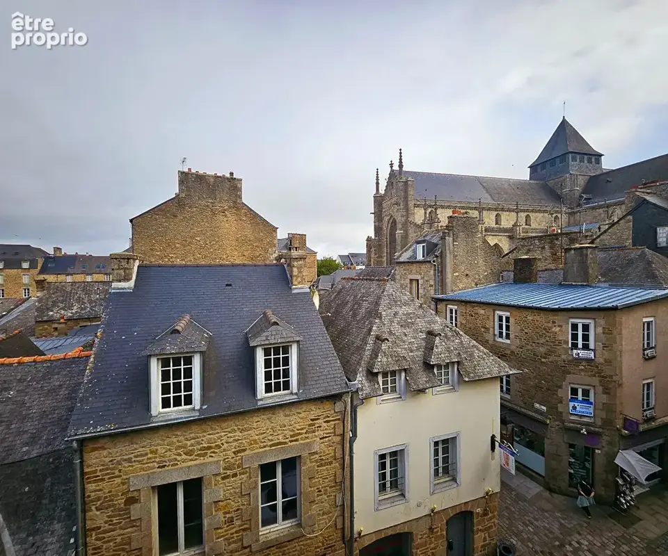 Appartement T2 de charme avec vue sur les toits de Dinan et l'eglise de St malo  ! - photo 6