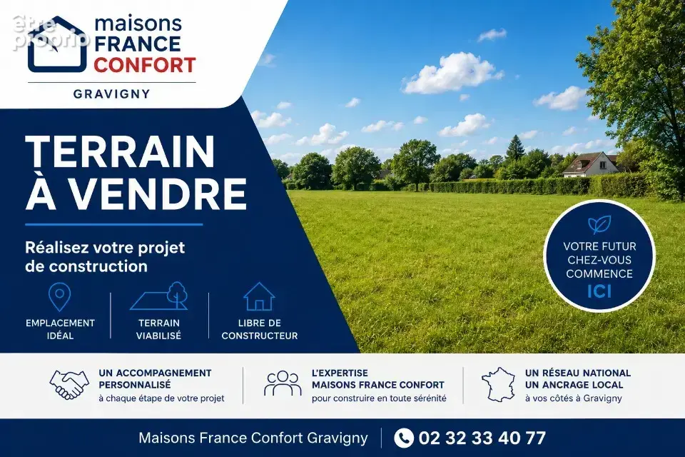 Photo Terrain à Rouge-Perriers au prix de 45 000€