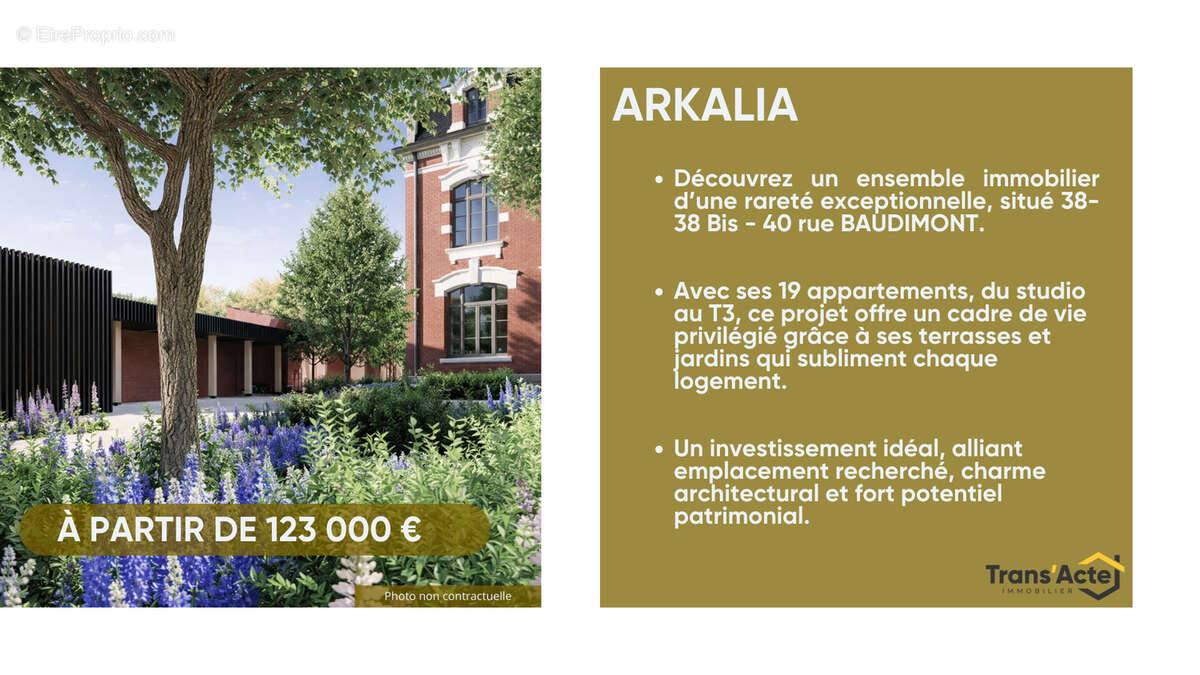 Appartement à ARRAS