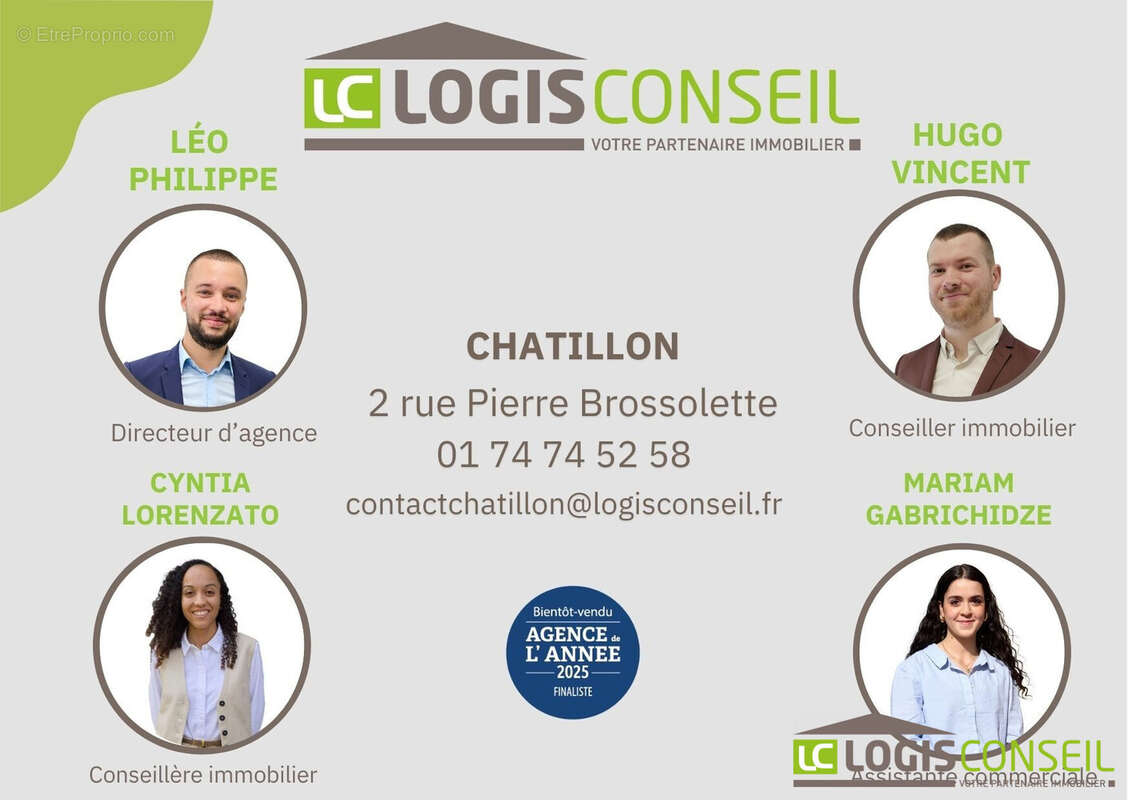 Appartement à CHATILLON