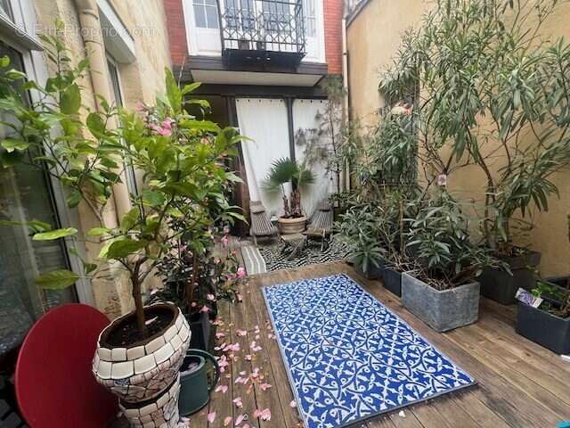Terasse - Appartement à BORDEAUX