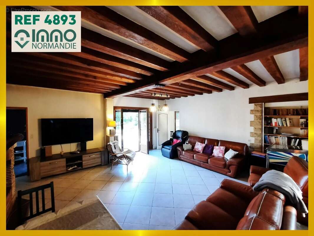 4893 - maison normande - 144 m² - parc de 8000 m² - photo 5
