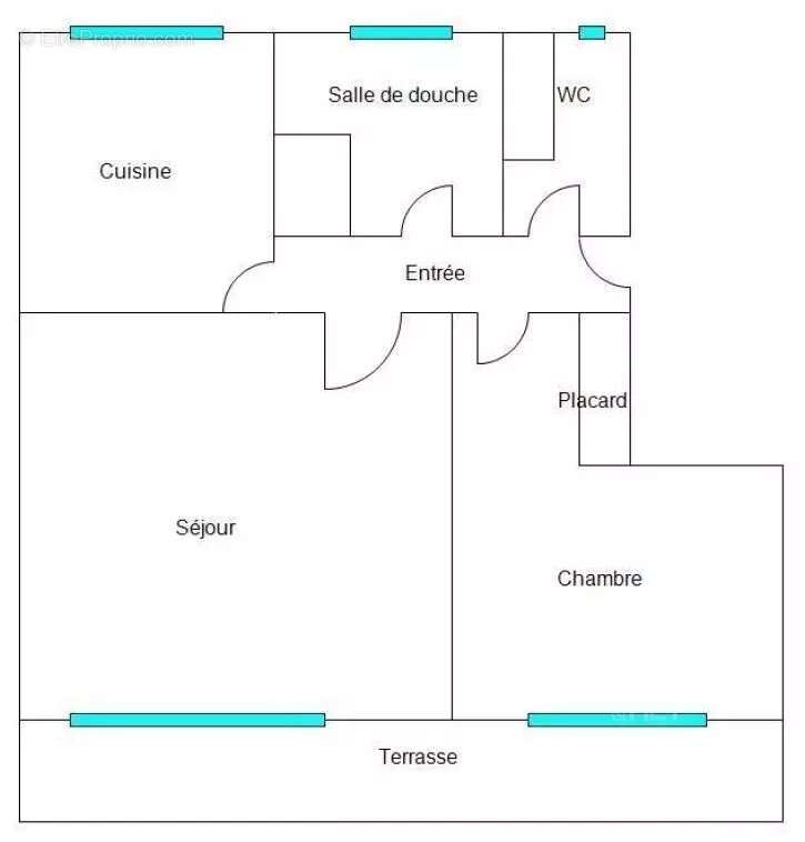 Golfe-Juan: Appartement en front de mer - photo 6