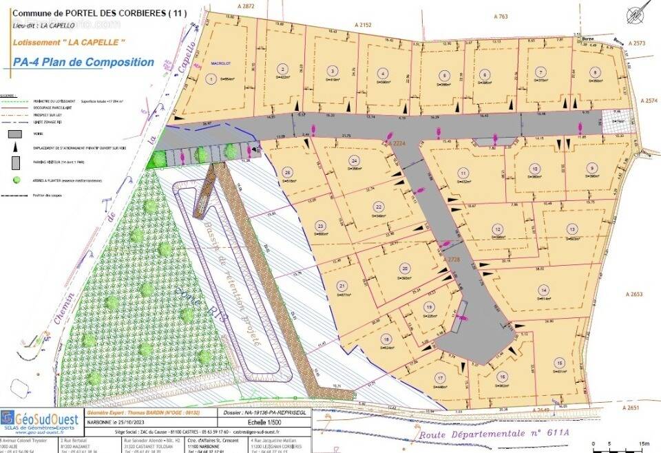 Terrain à PORTEL-DES-CORBIERES