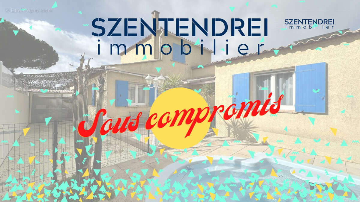 Sous offre maison T5 Lunel Nord avec piscine et garage - Maison à LUNEL