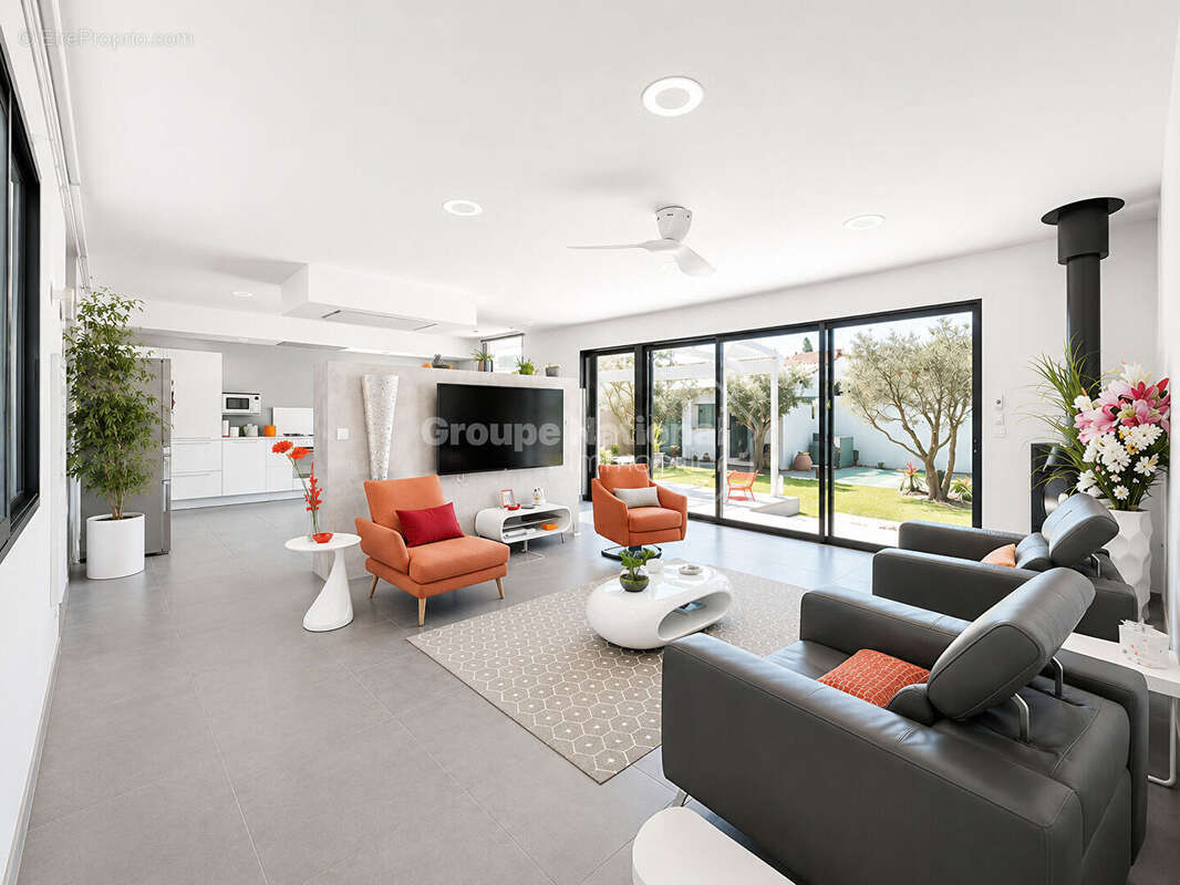 Villa contemporaine de 168 m²  3 chambres  60 m² d'espace de viePrestations haut de gamme  Piscine - photo 5