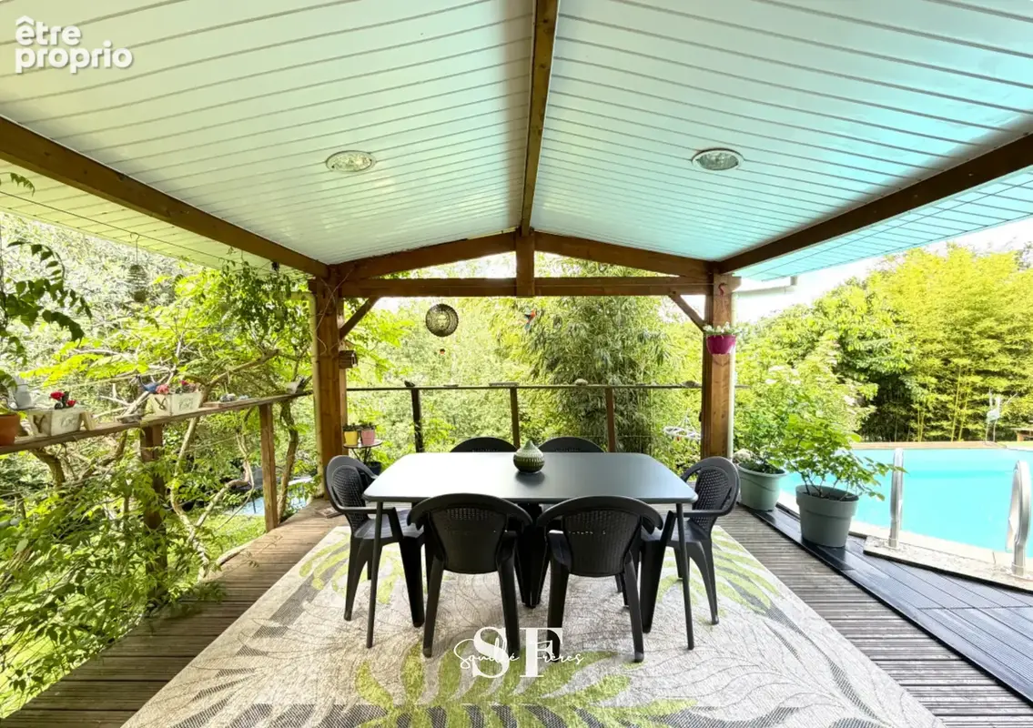 Sur les hauteurs de saint-caprais-de-lerm   maison familiale avec vue - piscine et logement independant - photo 4