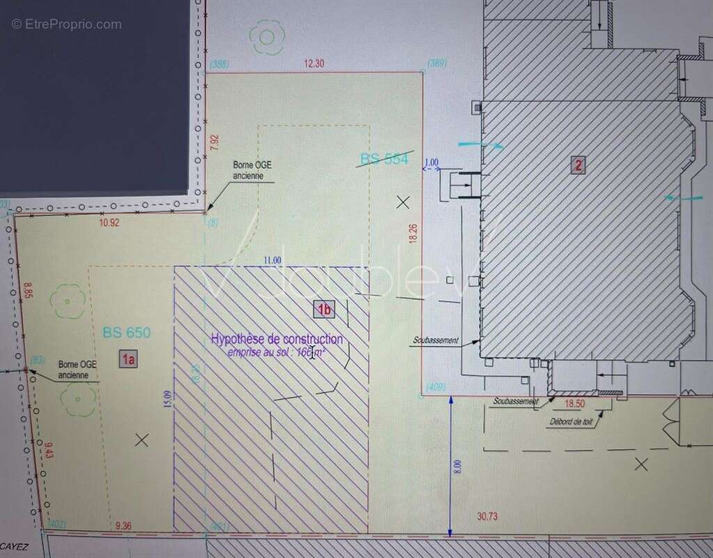 Terrain Constructible 654 m² Marcq en Baroeul - photo 4