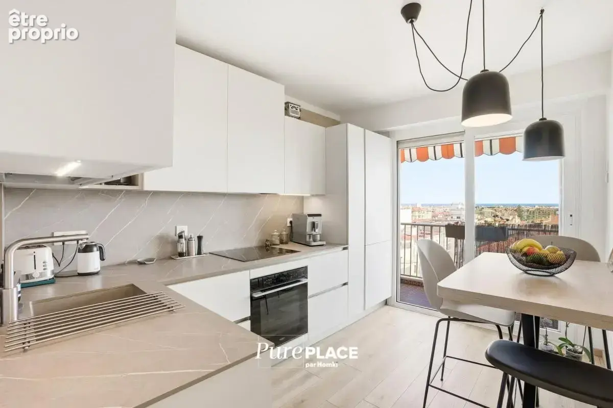 Nice Libération, 3 pièces 74 m², dernier étage, terrasses, parking - photo 8