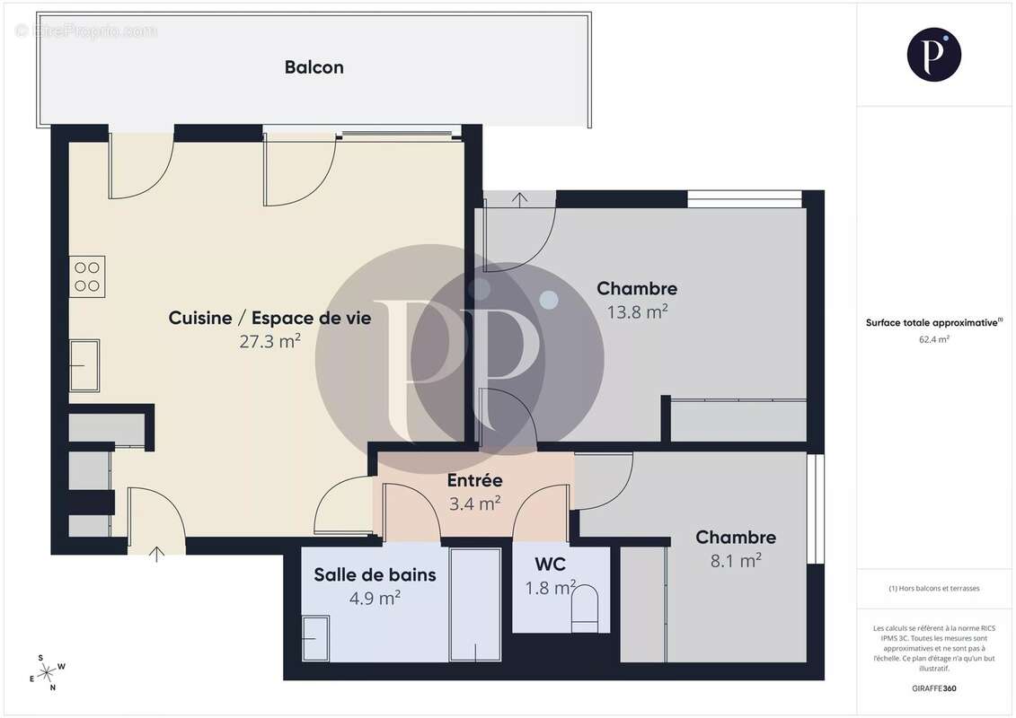 Appartement à CHATENAY-MALABRY