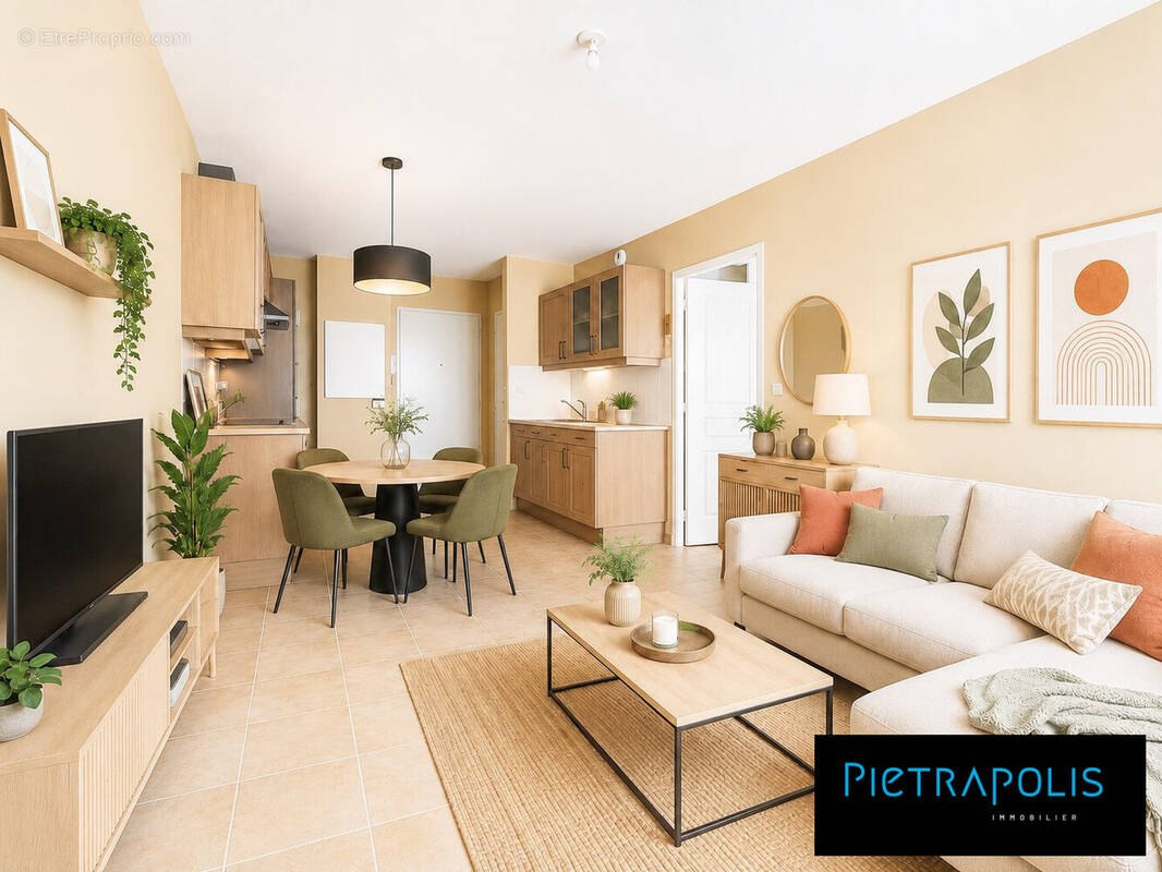 Exemple d'aménagement - Appartement à SAINT-GENIS-LAVAL