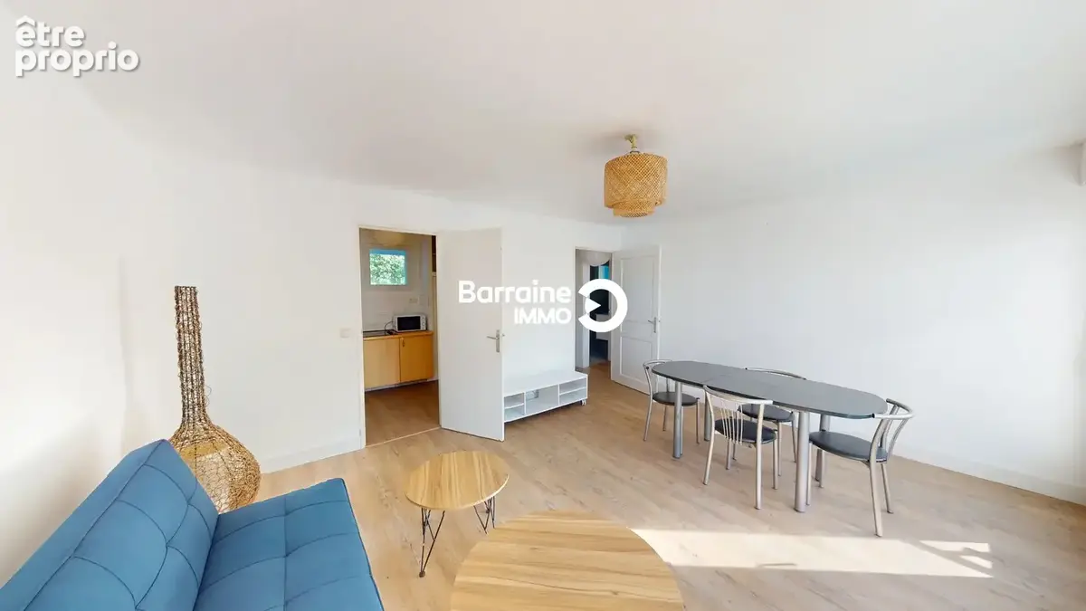 Lorient centre  - appartement t2 de 48m² avec balcon - photo 14