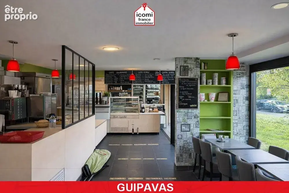 Finistere - guipavas (29490) - a vendre  fonds de commerce - restauration rapide et traiteur - ouvert 5 jours sur 7 - brest metr - photo 1