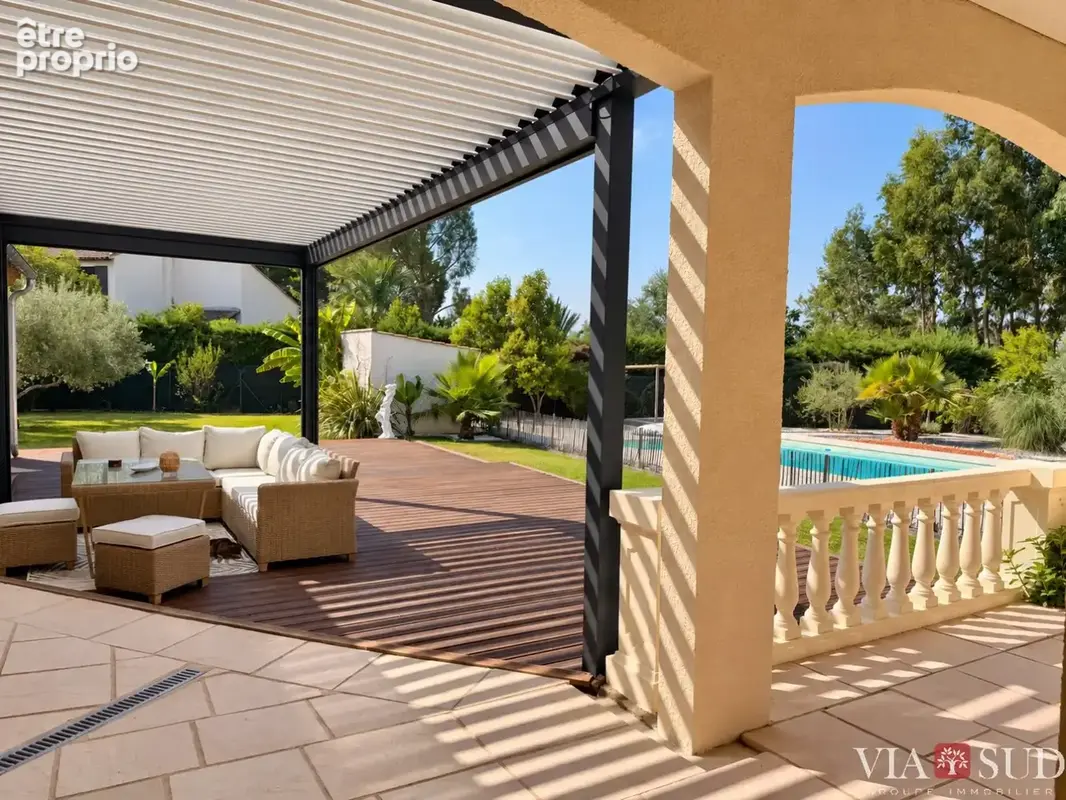 Lignan-sur-orb  une villa ouverte sur le jardin, pensée pour la vie en famille - photo 3