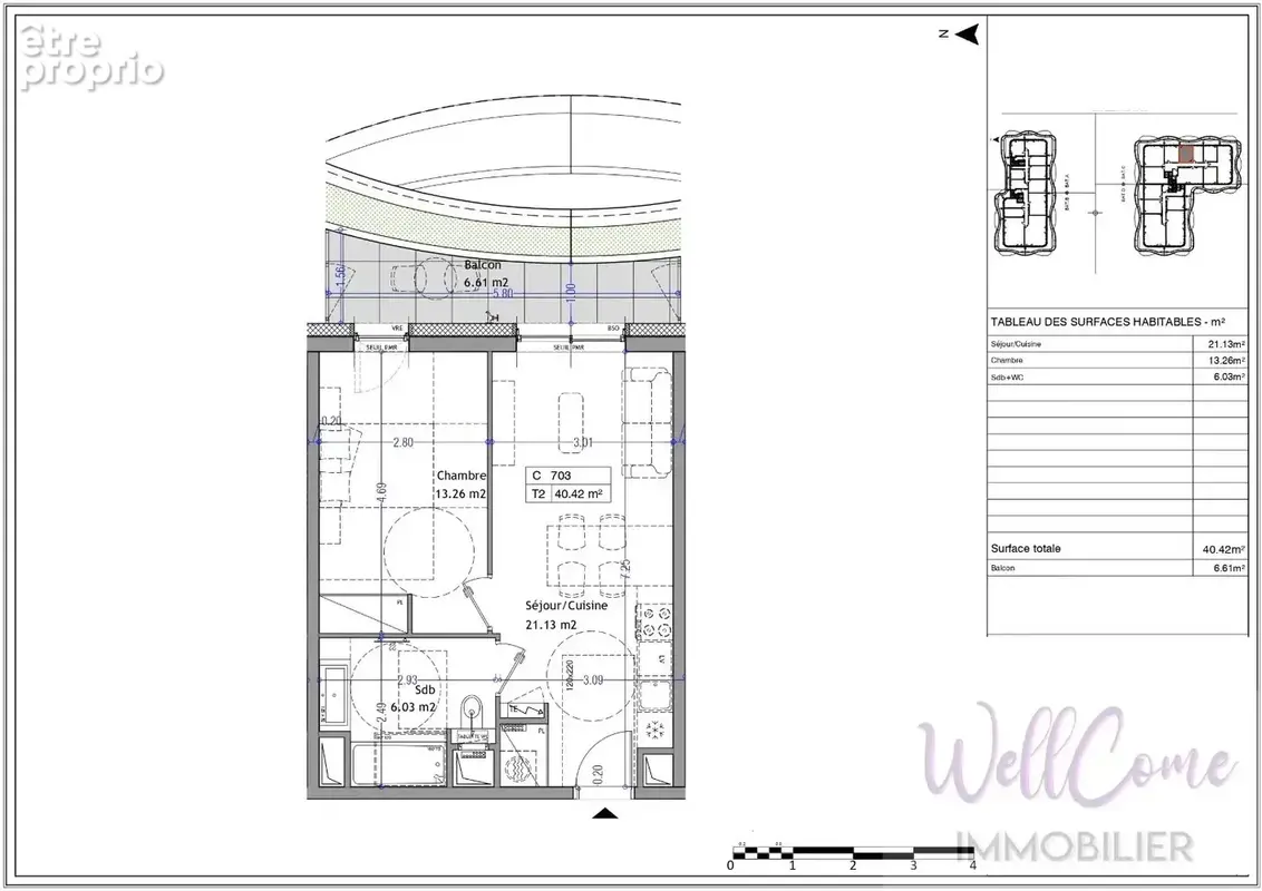 VEFA - Appartement T2 de 40m² côté Est (Box inclus) à Aix-Les-Bains ! - photo 2