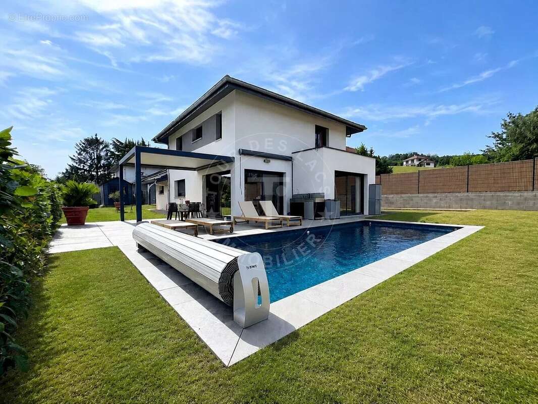 Lovagny – a vendre villa contemporaine avec piscine - photo 2