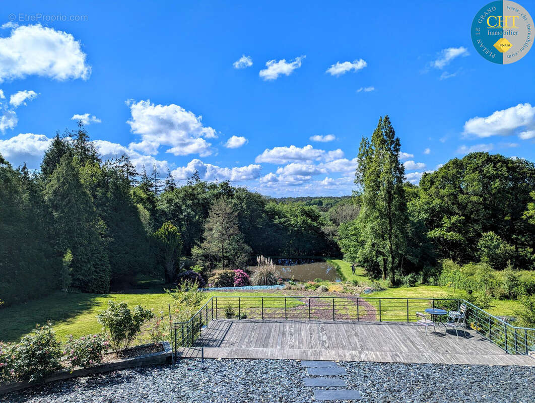 Exclusivité : magnifique maison et son étang privatif   paimpont (35380) avec cht immobilier - photo 43