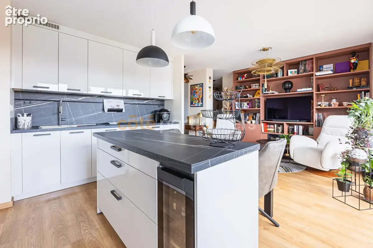 Saint-nazaire -- appartement t2 -- 64m2 -- 1 chambre -- 2 chambres possibles -- balcon -- 2 places de parking -- secteur prisé - - photo 4