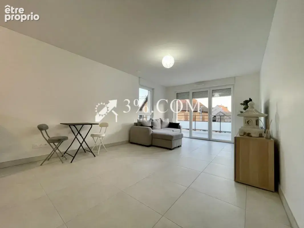 3%.COM - EXCLUSIVITÉ à QUATZENHEIM, F3 - 68m2,garage,parking - photo 3
